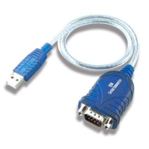 9 pin serial port header cable w/bracket