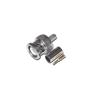 bnc crimp connector male 6mm
