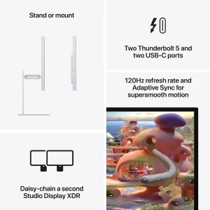 Apple Studio Display XDR - NANO-Texture Glass - VESA Mount Adapter (STAND NOT INCLUDED) apple studio display xdr standard glass tilt and height adjustable stand