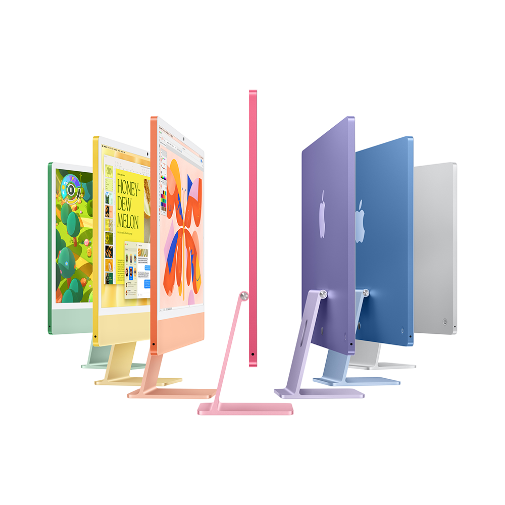 apple 24 inch imac with retina 4.5k display: apple m4 chip with 8 core cpu and 8 core gpu apple 24 inch imac with retina 4.5k display: apple m4 chip with 8 core cpu and 8 core gpu