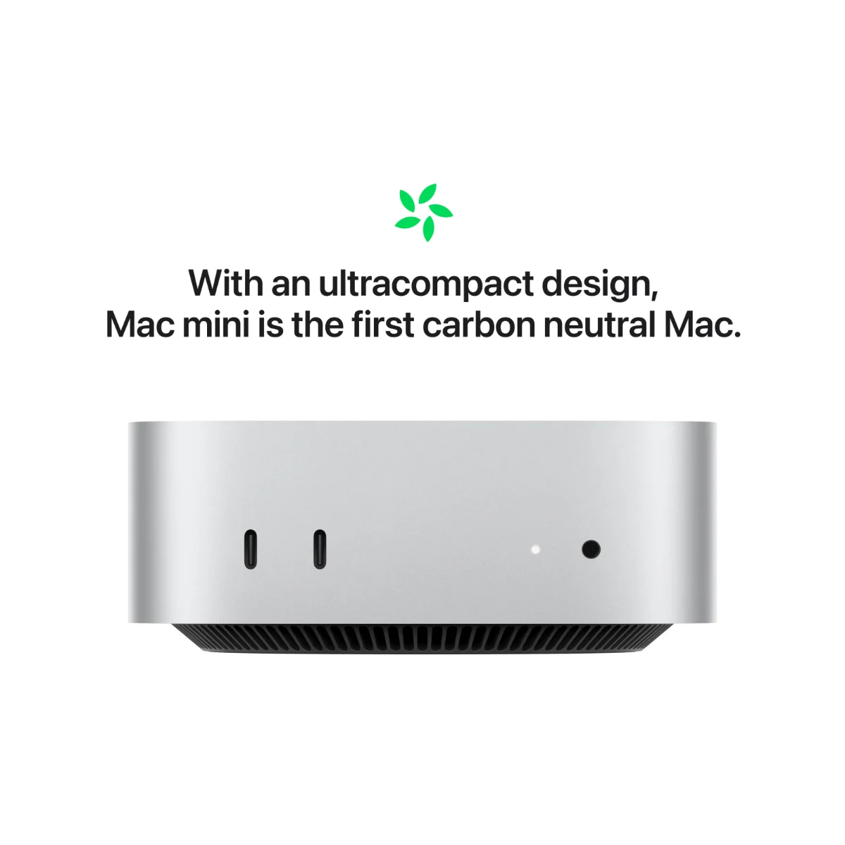 mac mini: apple m4 chip with 10‑core cpu and 10‑core gpu, 16gb, 256gb ssd