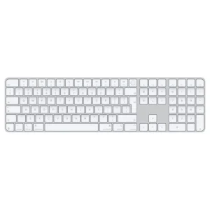 magic keyboard with touch id and numeric keypad for mac models with apple silicon international english black keys (copy)
