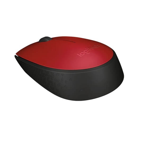 logitech m170 wireless mouse – red/black logitech m170 wireless mouse – red/black