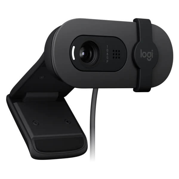 logitech brio 100 full hd webcam – graphite logitech brio 100 full hd webcam – graphite
