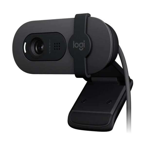 logitech brio 100 full hd webcam – graphite logitech brio 100 full hd webcam – graphite