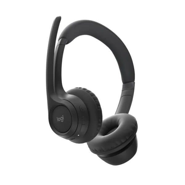 logitech zone 300 wireless headset – midnight black logitech zone 300 wireless headset – midnight black