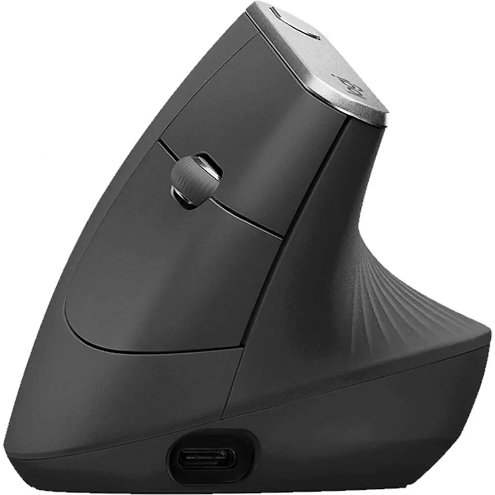logitech mx vertical advanced ergonomic mouse – graphite logitech mx vertical advanced ergonomic mouse – graphite