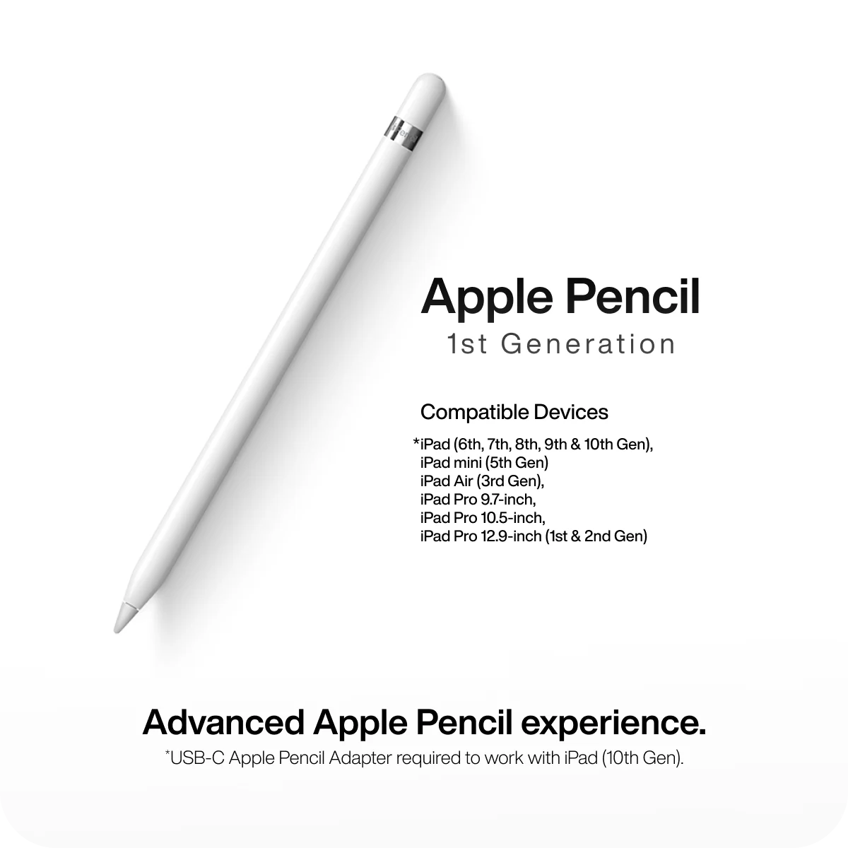 apple pencil (1st generation) apple pencil (1st generation)