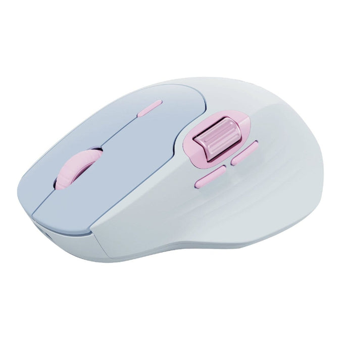 rapoo multi mode wireless mouse blue and pink rapoo multi mode wireless mouse blue and pink
