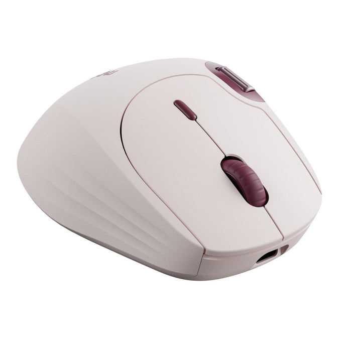 rapoo multi mode wireless mouse pink and aubergine rapoo multi mode wireless mouse pink and aubergine