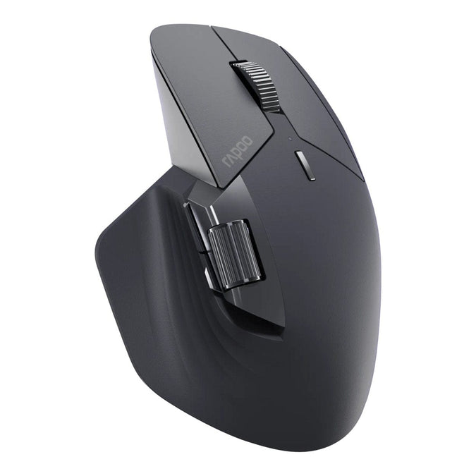 rapoo m760l large multi mode wireless ergonomic mouse black rapoo m760l large multi mode wireless ergonomic mouse black